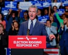 California governor calls for a special election to introduce new US House maps – live